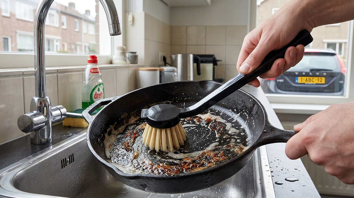Premium Afwasborstel voor Pannen en Keuken